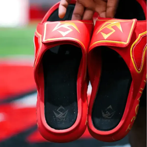Men's Fire Recovery Slides by Tronus Footwear - Luxe Sports Comfort