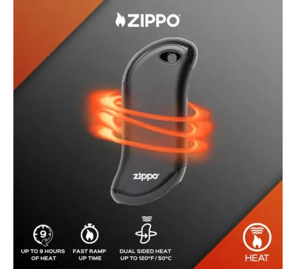 Zippo HeatBank 9s Fast-Heating Rechargeable Hand Warmer - Image 3