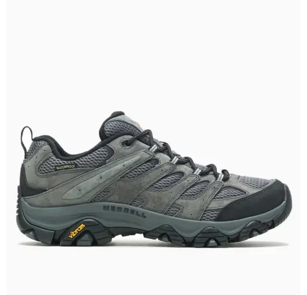 Merrell Moab 3 Waterproof Hiking Shoes for Men, PFAS-Free
