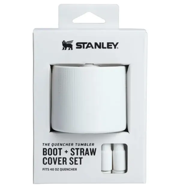 Stanley Quencher Tumbler 40oz with Straw Lid & Boot Cover - Image 3