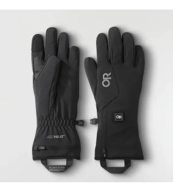 Men's Heated Winter Gloves - Outdoor Research Sureshot Softshell - Image 4
