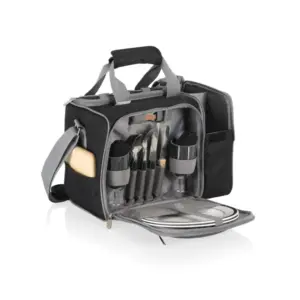 Portable Wicker Picnic Basket Set - Picnic Time
