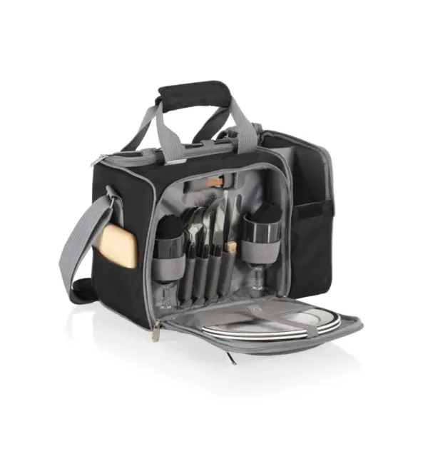Malibu Insulated Picnic Basket Cooler with Storage - Picnic Time Brand - Image 4