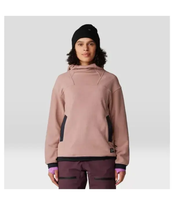 Mountain Hardwear Women's Powder Maven Fleece Pullover Hoody - Image 4