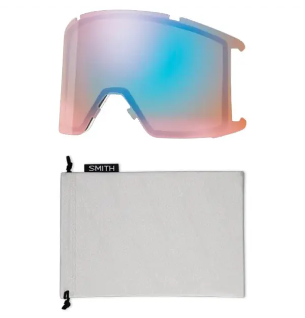 Smith Squad XL Snow Goggles ChromaPop Mirror Lunar Fog - Image 3