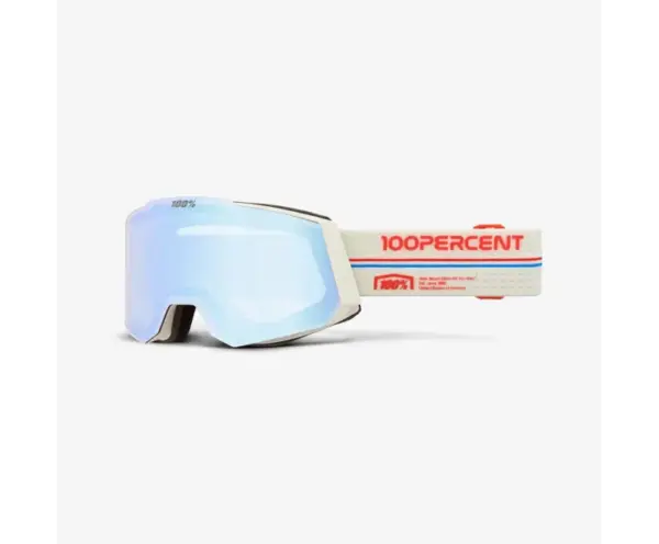 SNOWCRAFT HiPER Goggle with Mirror Red Lens