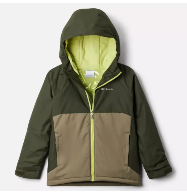 Columbia Kids Pike Lake II Water-Resistant Hooded Jacket - Image 3
