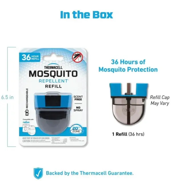 Thermacell Rechargeable Mosquito Repellent Refill - 72 Hour Protection