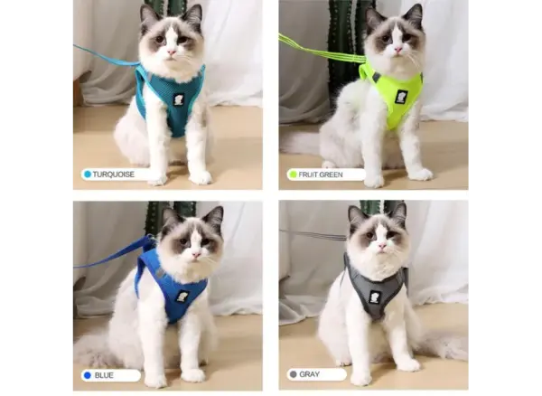 Dog Hugs Escape-Proof Cat Adventure Harness Comfortable - Image 3