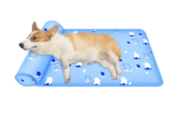 Cooling Pet Mat with Pillow for Dogs and Cats - Breathable Comfort Pad - Image 3