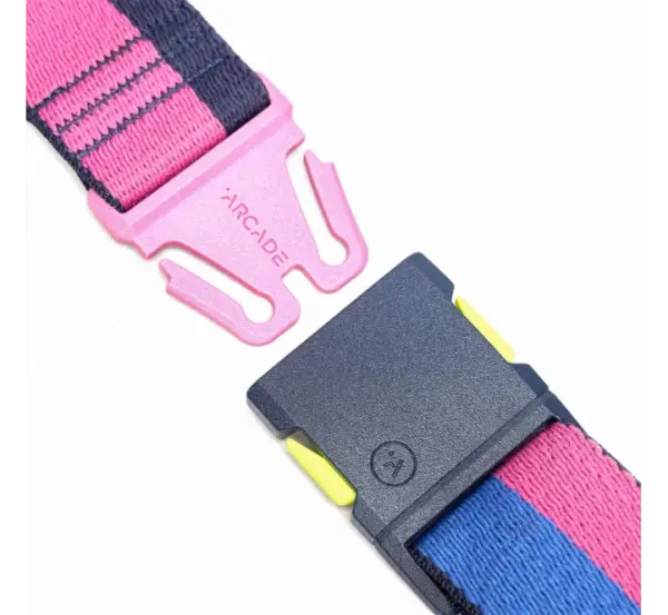 Arcade Brushstroke Print Slim Casual Belt - Image 3