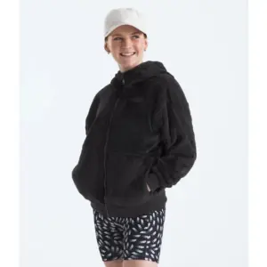 Girls' Cozy North Face Fleece Hoodie Full-Zip