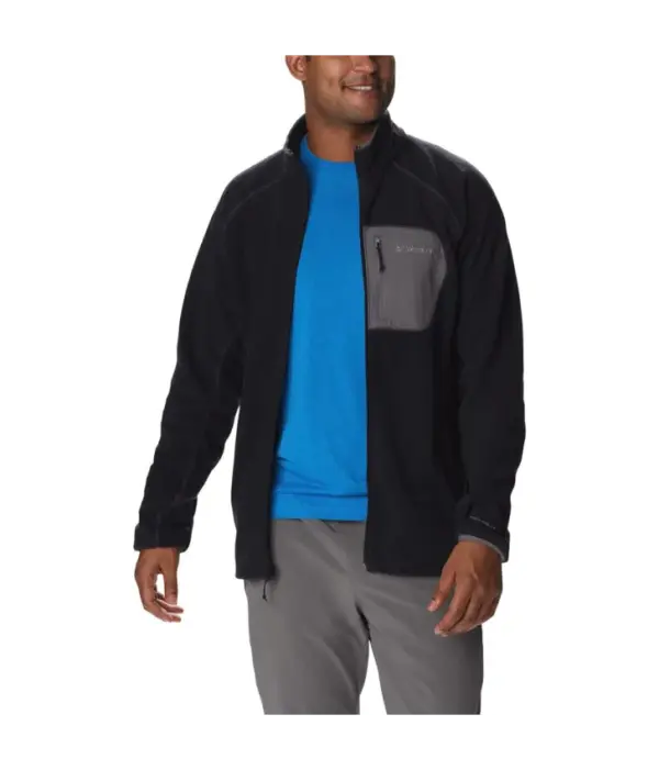 Columbia Men's Water-Resistant Outdoor Track Jacket Full Zip