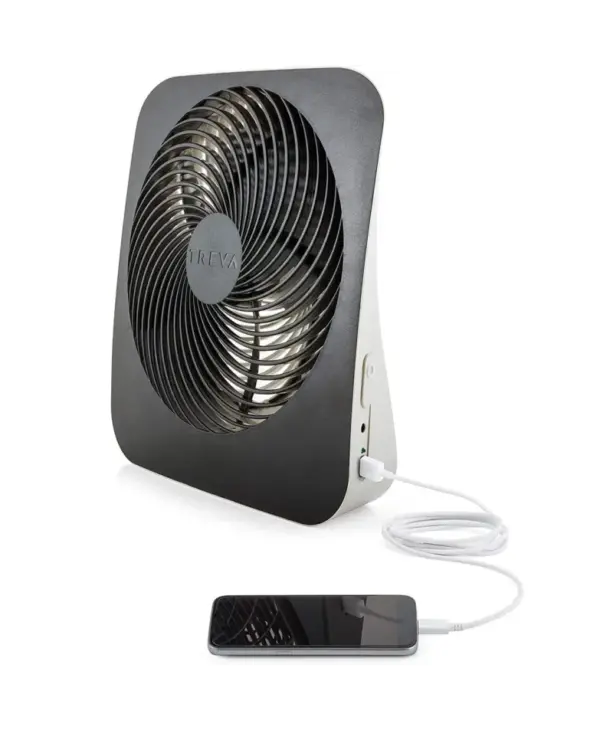 10 Inch Treva Battery & Electric Fin Fan - Dual Power Cooling - Image 3