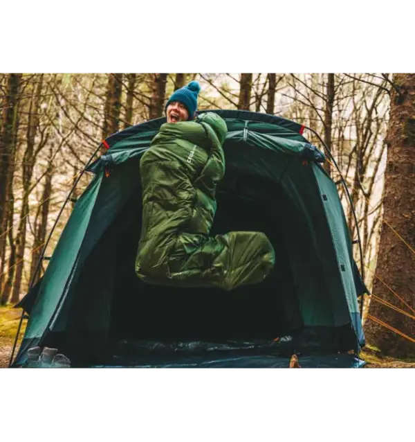 Crua Outdoors Mummy Sleeping Bag for Cold Weather Camping
