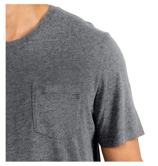 Free Fly Men's Bamboo V-Neck Pocket T-Shirt - Image 3