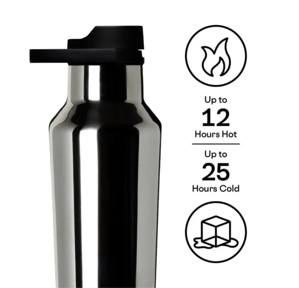Corkcicle Metallic Sport Canteen for Active Hydration - Image 3