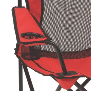 Coleman Mesh Quad Folding Chair with Broadband Support