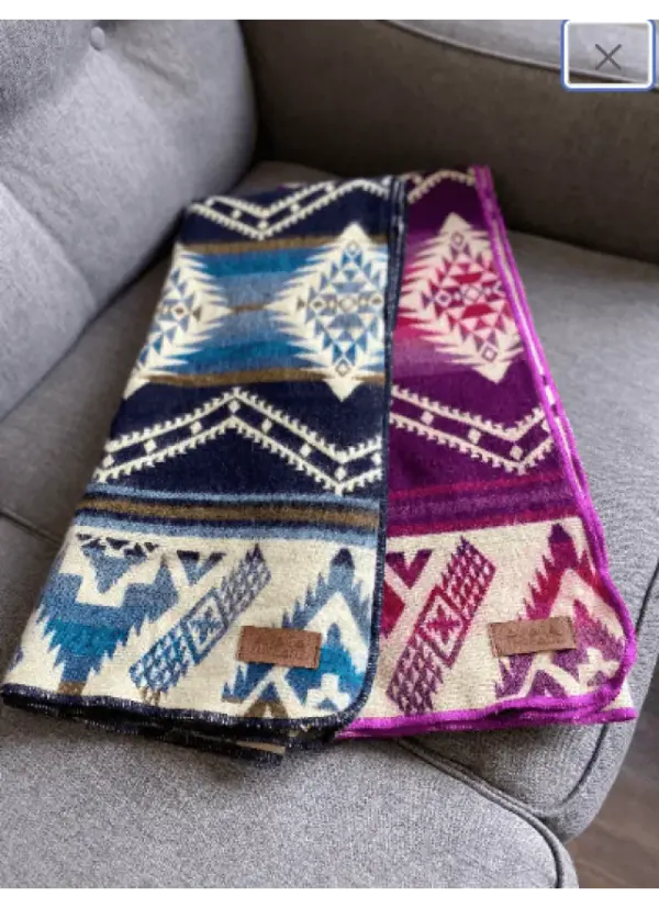 Soft Andean Alpaca Baby Blanket Handmade by Alpaca Threadz