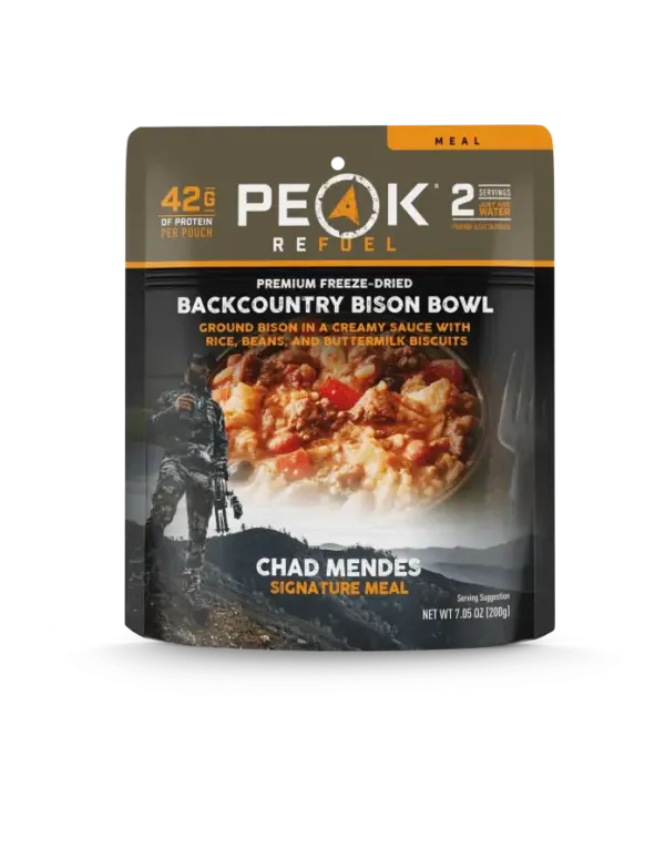 Backpacking Bison Meal Dehydrated Backcountry Food - Image 4