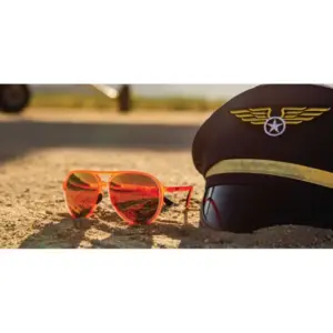 goodr Mach G Polarized Sunglasses - Red-Eye Style Running Shades