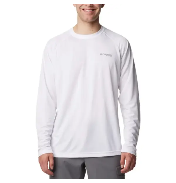 Columbia Men's PFG Sun Protection Fishing Shirt Long Sleeve