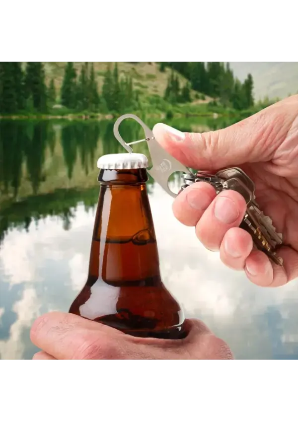 Nite Ize Z-Rack Portable Bottle Opener Keychain - Image 3
