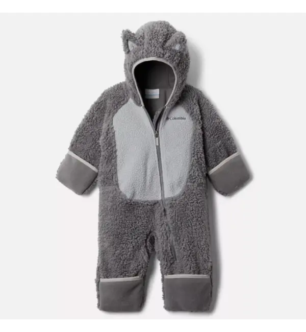 Columbia Baby Sherpa Bunting - Soft Warm Winter Outfit for Infants - Image 4