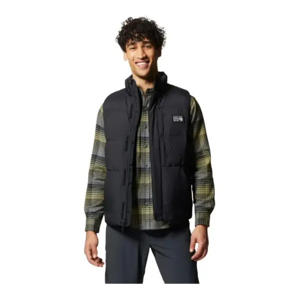 Men's Lightweight Insulated Down Vest by Mountain Hardwear - Image 3