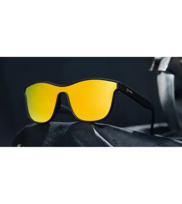 goodr OG Sunglasses Mick Keith Midnight Ramble Polarized Running Shades - Image 3