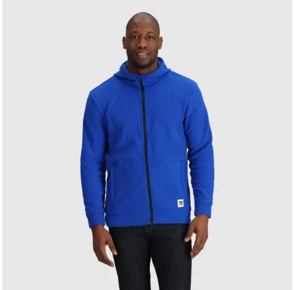 Men's Full Zip Fleece Hoodie - Outdoor Research Multi-Color - Image 3