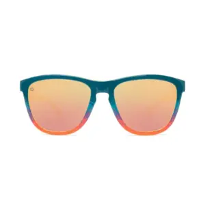 Knockaround Mount Evans Sunglasses Gold Sky Blue