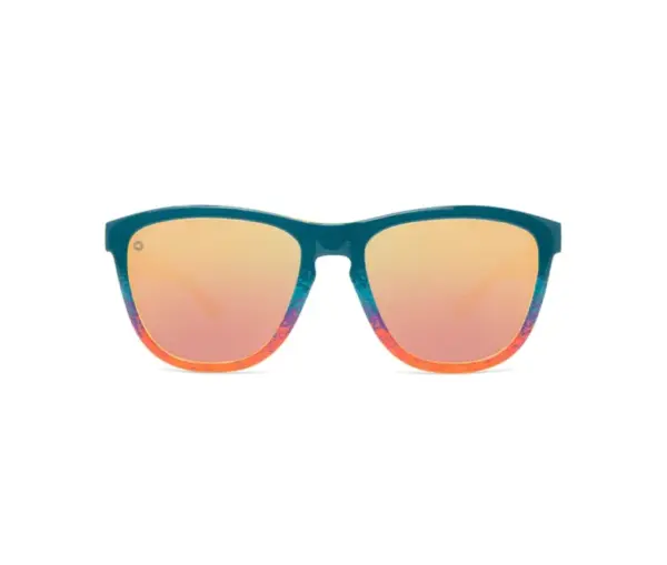 Knockaround Mount Evans Sunglasses Gold Sky Blue