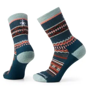 Smartwool Crew Socks for Winter - Warm Everyday Snowed In Sweater Socks