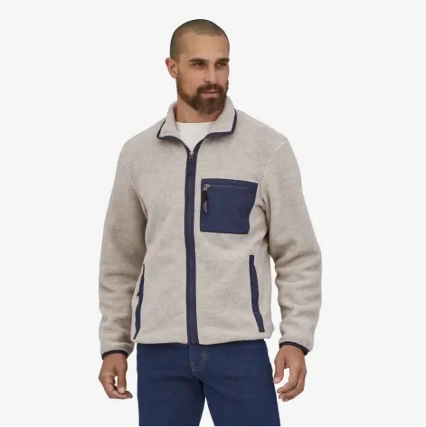 Patagonia Men's Synch Lightweight Packable Windbreaker Jacket with Hood - Image 3