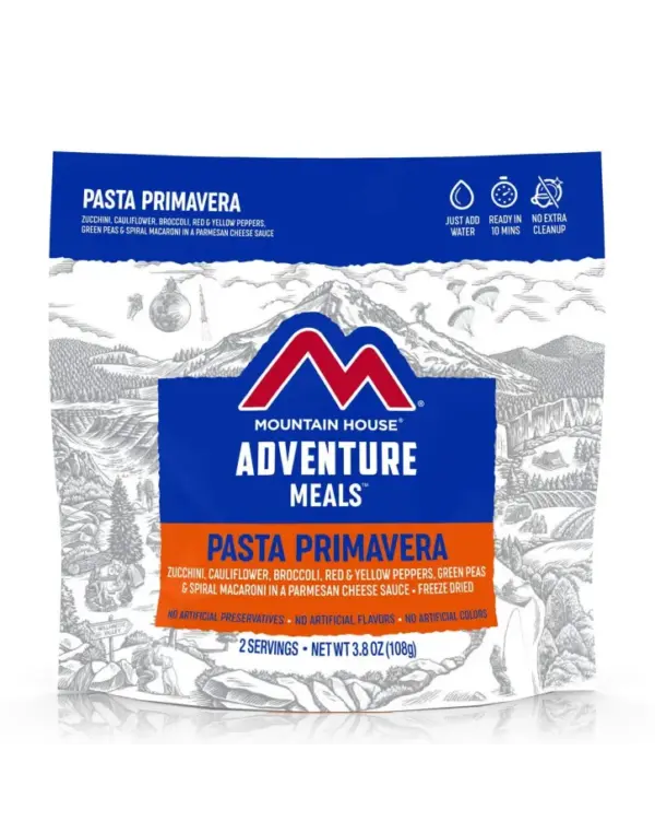 Mountain House Pasta Primavera Freeze Dried Camping Meal - Image 3