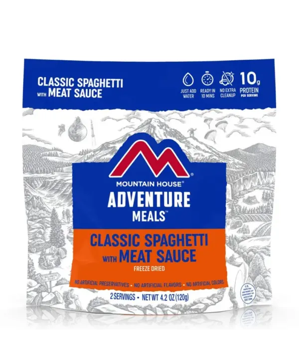 Mountain House Freeze Dried Spaghetti with Beef Sauce - Camping Food - Image 3
