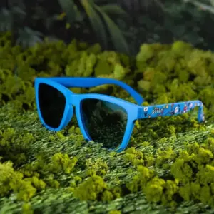 goodr OG Sunglasses Isla Nublar 1993 Tour Polarized Aviator Style