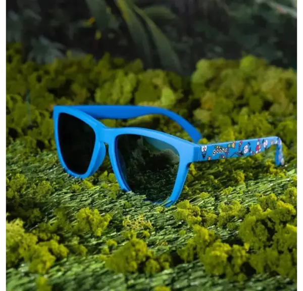goodr OG Sunglasses in Bingo! Dino DNA Style - Image 3