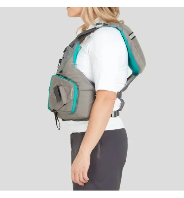 Women's Fishing Life Jacket - NRS Shenook Comfort Fit PFD
