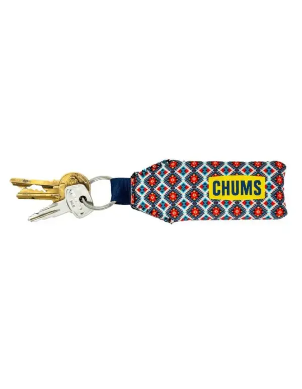 Chums Floating Keychain with Neo Pattern - Waterproof & Bright - Image 3