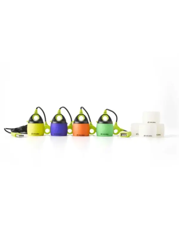Goal Zero Light-A-Life Mini Lantern 4-Pack with Color Shades - Image 3