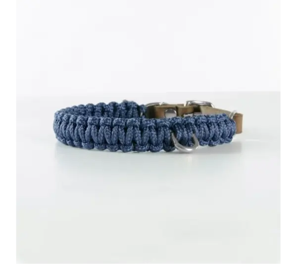 Molly & Stitch Pumpkin Leather Dog Collar - Image 3