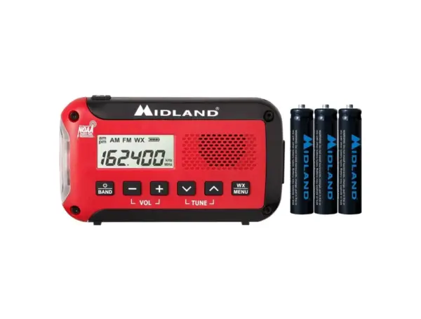 Midland ER10VP Emergency Weather Radio with AM/FM & Alerts - Image 4