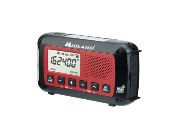 Midland ER40 Emergency Hand Crank Radio with Weather Alert - Image 4