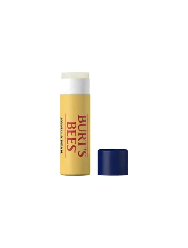 Burt's Bees Vanilla Bean Lip Balm Natural Moisturizing Paper Tube - Image 3