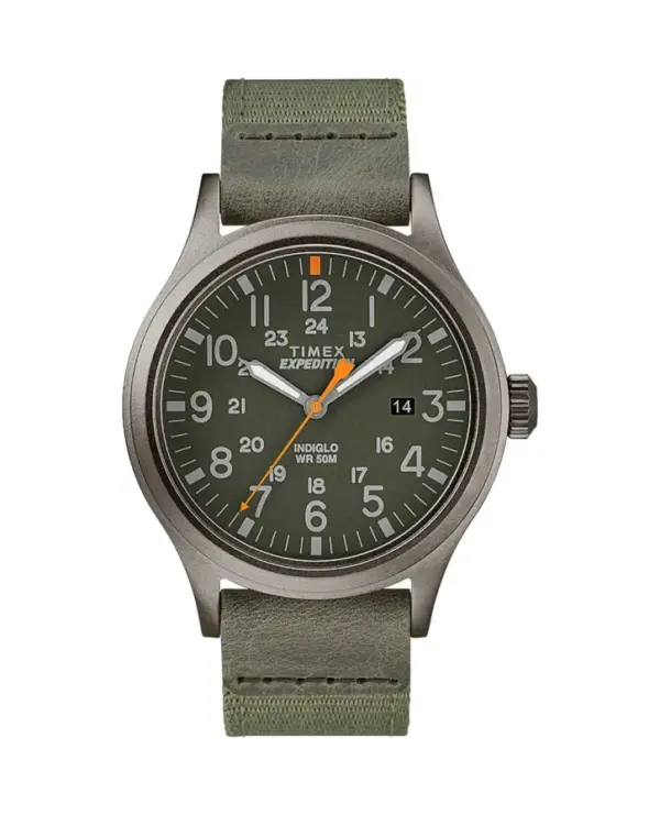 Timex Expedition Scout 40mm Men's Watch with Indiglo Light - Image 4