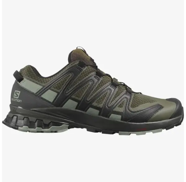 Men's Salomon XA PRO 3D v8 Wide Trail Hiking Shoes for Outdoor Adventures - Image 3
