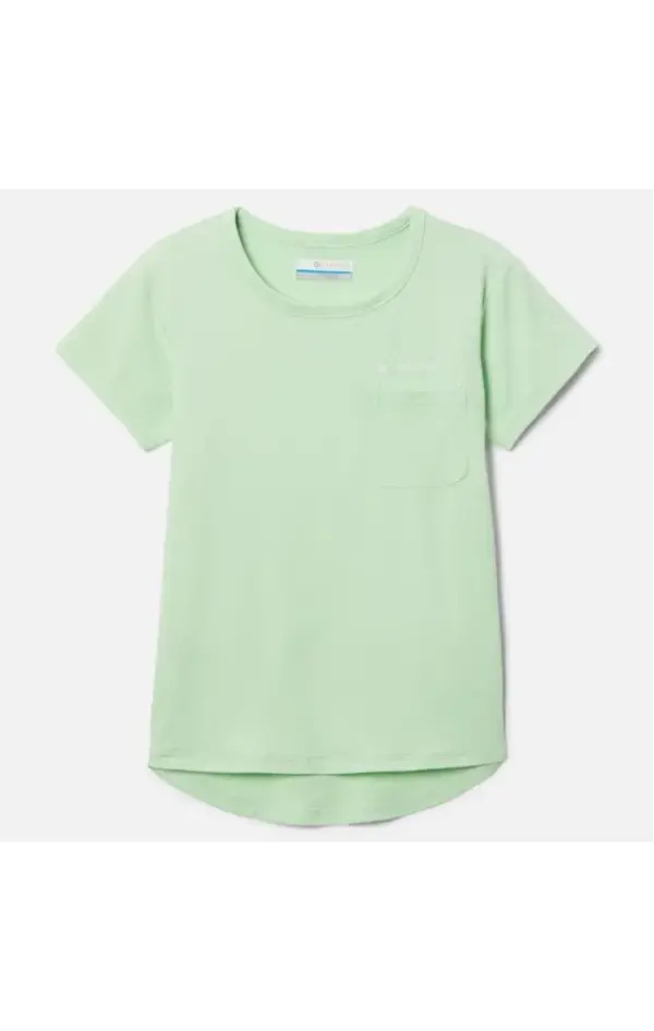 Columbia Girls Tech Trail Short Sleeve T-Shirt - Image 3