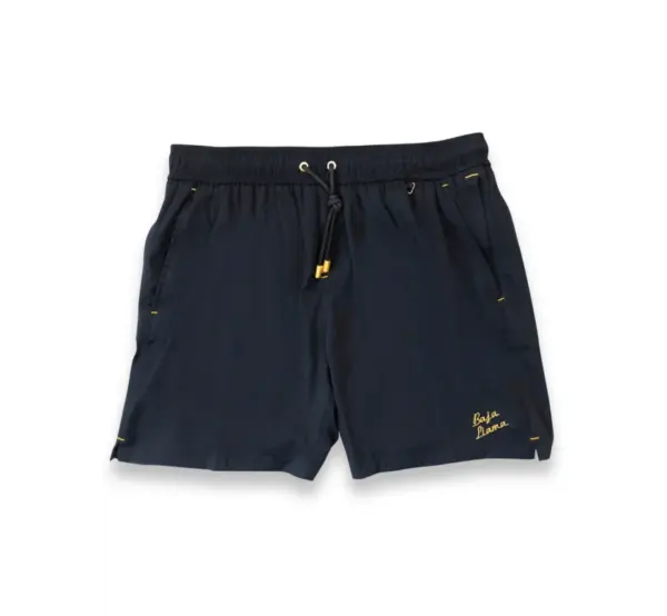 Men's Black Stretch Swim Trunks Bajallama Fort Knox - Image 3